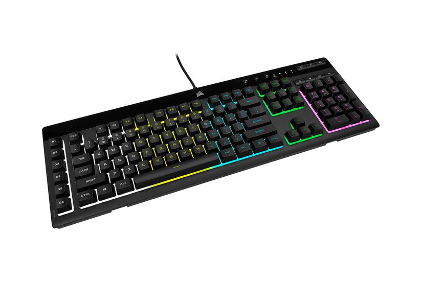 CORSAIR Gaming K55 RGB PRO - tastatur - Nordisk - sort Indgangsudstyr