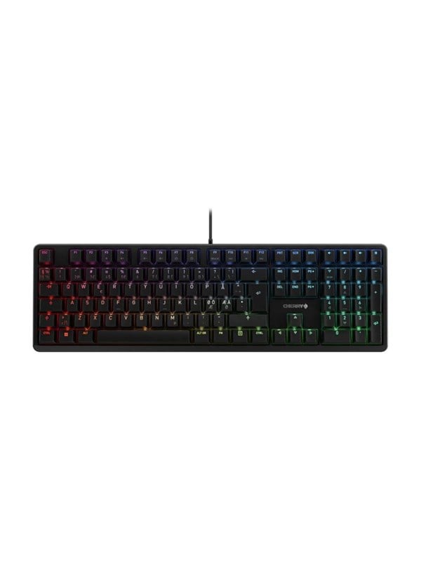 Cherry G80-3000N RGB - Gaming Tastatur - Nordisk - Sort