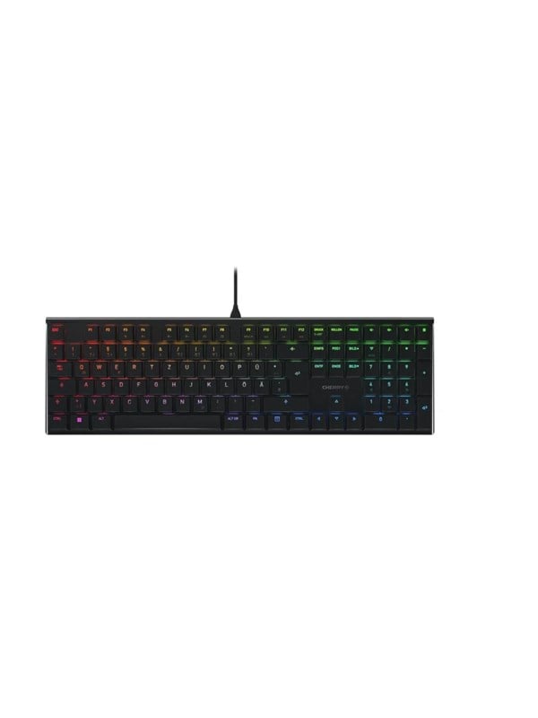 Cherry MX 10.0N RGB - Gaming Tastatur - Nordisk - Sort