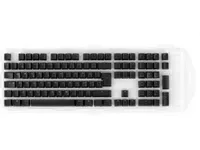 Ducky Black - 115 Keycap set - Double-shot PBT - Nordic Layout