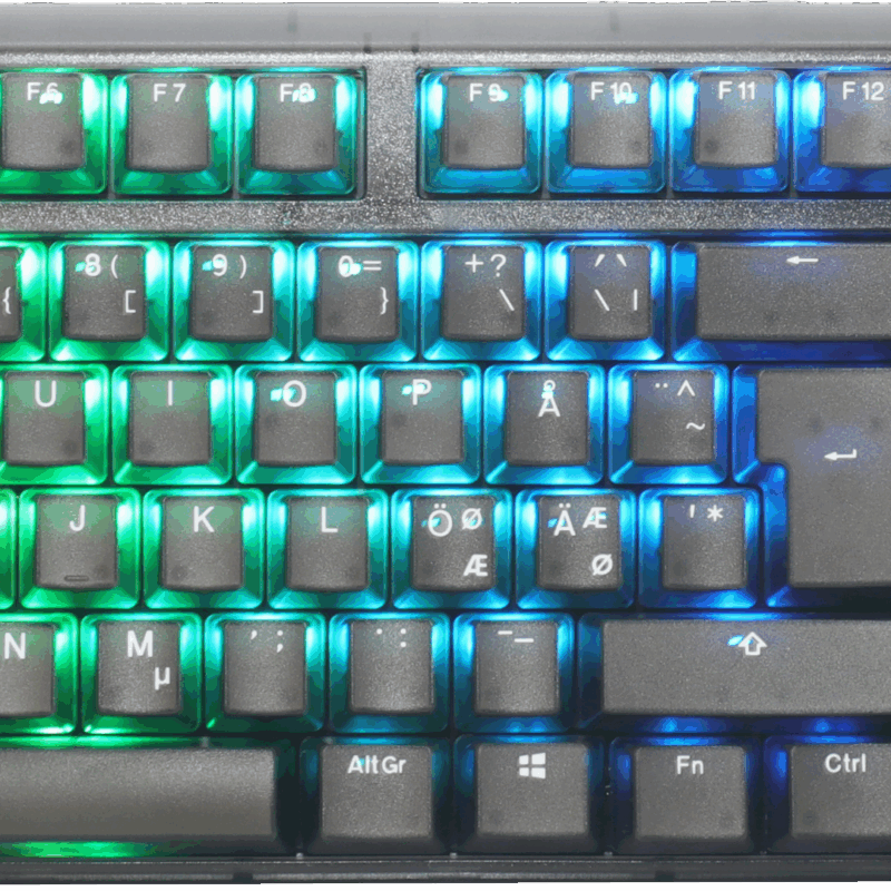 Ducky One 3 - Aura Black Nordic - Fullsize - Cherry Silent Red- RGB
