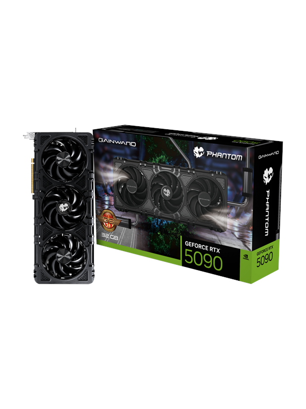 Gainward GeForce RTX 5090 Phantom GS - 32GB GDDR7 RAM - Grafikkort