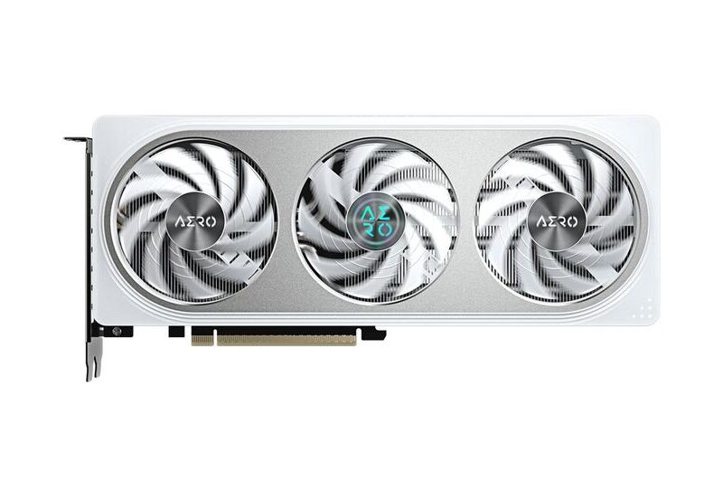 Gigabyte GeForce RTX 5060 AERO OC 8G Grafikkort - 8GB GDDR7 - NVIDIA RTX 5060 - PCI Express 5.0