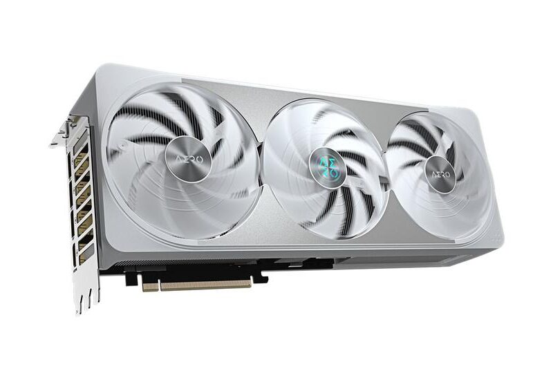 Gigabyte GeForce RTX 5070 Ti AERO OC 16G Grafikkort - 16GB GDDR7 - NVIDIA RTX 5070 Ti - PCI Express 5.0