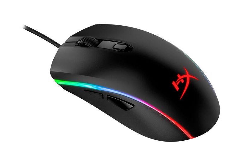 HyperX Pulsefire Surge - mus - USB - sort