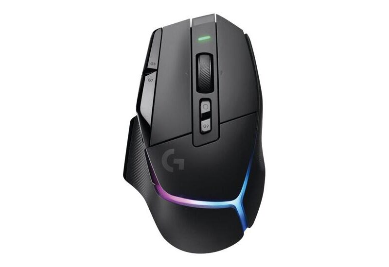 Logitech G G502 X PLUS - mus - 2.4 GHz - sort
