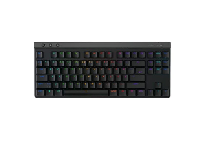 Logitech G G515 - mekanisk tastatur - LIGHTSPEED - TKL - taktil - nordisk - sort