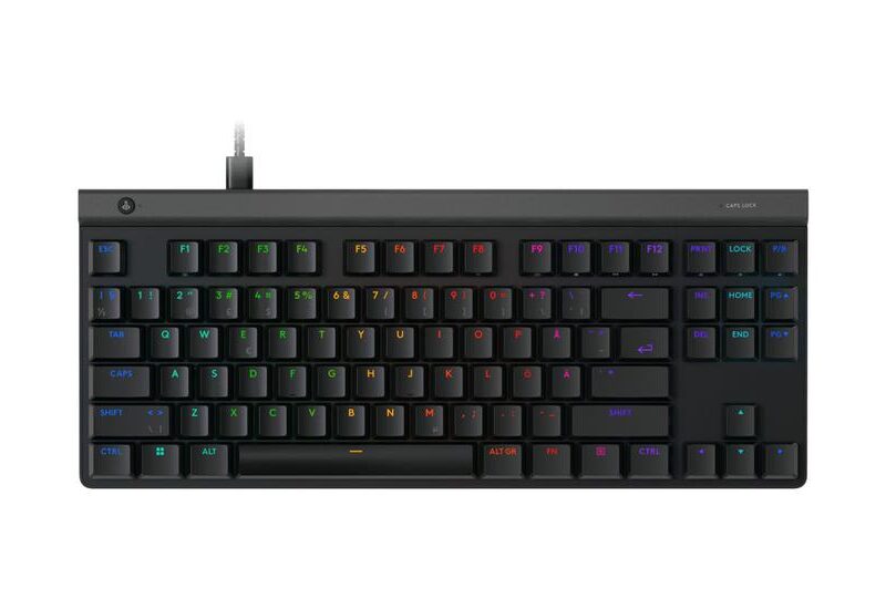 Logitech G G515 - tastatur TKL - QWERTY - nordisk (dansk/finsk/norsk/svensk) - sort Indgangsudstyr