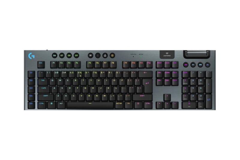 Logitech G G915 X - tastatur - LIGHTSPEED - QWERTY - US International - sort Indgangsudstyr