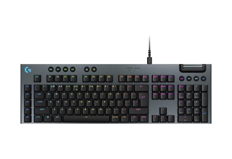 Logitech G G915 X - tastatur - QWERTY - US International - sort Indgangsudstyr