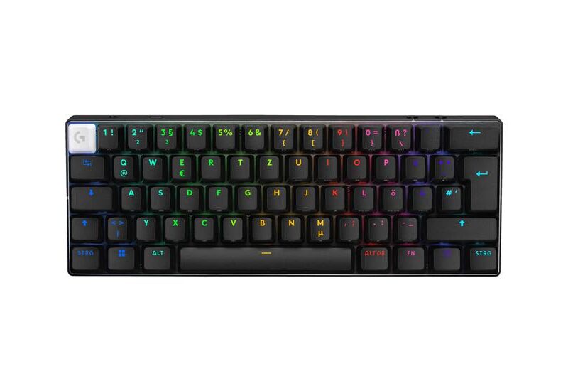 Logitech G PRO X 60 - tastatur - 60% TKL - QWERTY - Pan Nordic - sort Indgangsudstyr