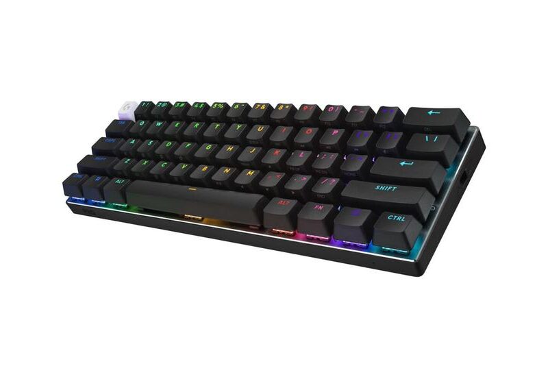 Logitech G PRO X 60 - tastatur - gaming - 60% TKL - QWERTY - US International - sort Indgangsudstyr