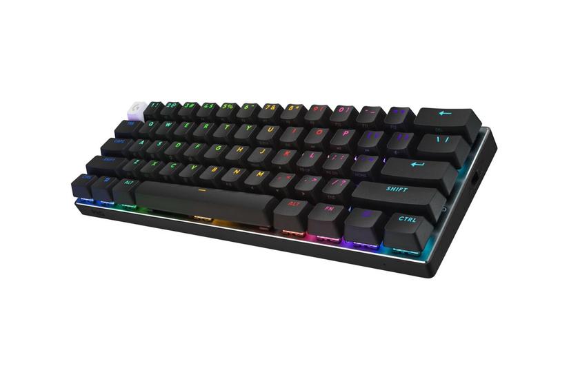 Logitech G PRO X 60 - tastatur - gaming - 60% TKL - QWERTY - US International - sort Indgangsudstyr