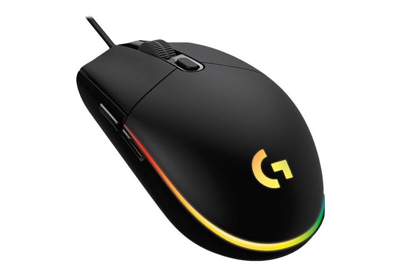 Logitech Gaming Mouse G102 LIGHTSYNC - mus - USB - sort