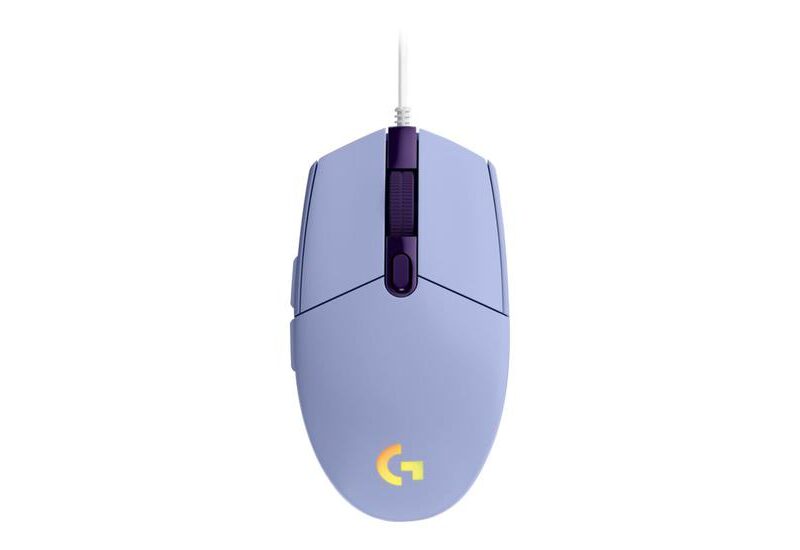 Logitech Gaming Mouse G203 LIGHTSYNC - mus - USB - lilla