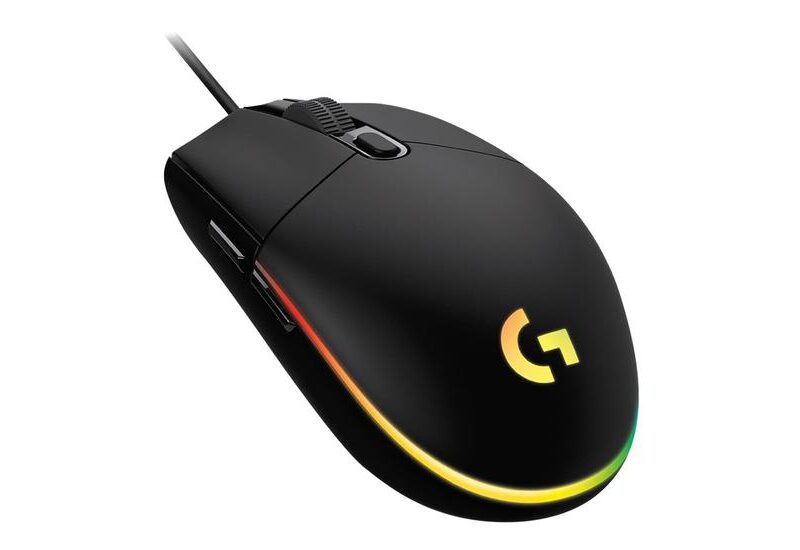 Logitech Gaming Mouse G203 LIGHTSYNC - mus - USB - sort