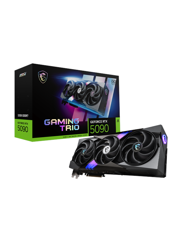 MSI GeForce RTX 5090 GAMING TRIO OC - 32GB GDDR7 RAM - Grafikkort