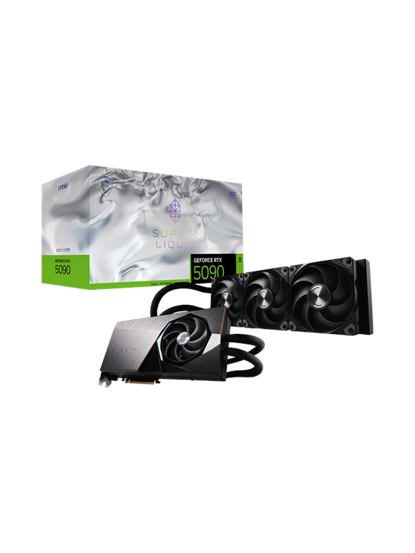 MSI GeForce RTX 5090 SUPRIM LIQUID SOC - 32GB GDDR7 RAM - Grafikkort
