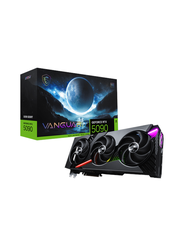 MSI GeForce RTX 5090 Vanguard SOC - 32GB GDDR7 RAM - Grafikkort