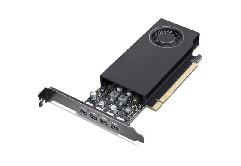 NVIDIA RTX A1000 Grafikkort - 8GB GDDR6 - NVIDIA RTX A1000 - PCI Express 4.0 x8