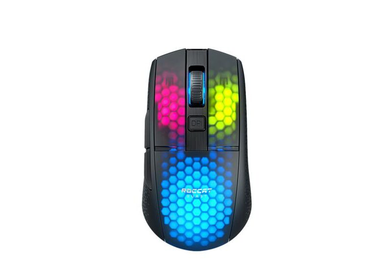 ROCCAT Burst Pro Air mus Spil Højre hånd RF trådløs + Bluetooth Optisk 19000 dpi