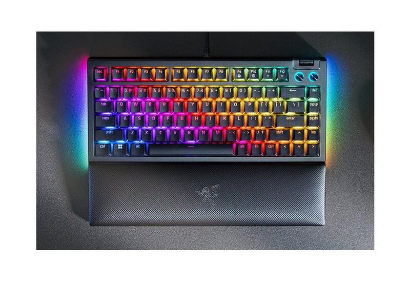 Razer BlackWidow V4 - tastatur - 75% - USA - sort Indgangsudstyr