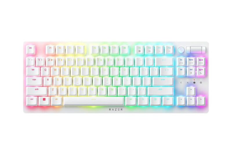 Razer DeathStalker V2 Pro - tastatur - tenkeyless - QWERTY - USA - hvid Indgangsudstyr