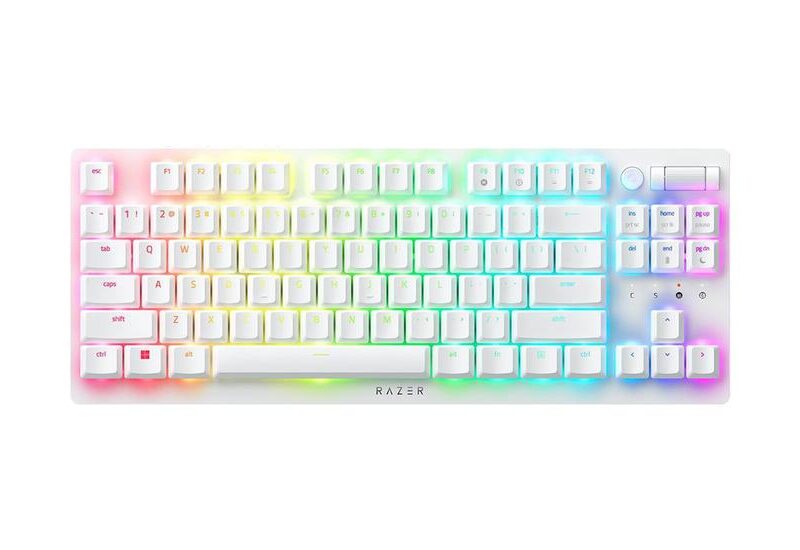 Razer DeathStalker V2 Pro - tastatur - tenkeyless - QWERTY - USA - hvid Indgangsudstyr