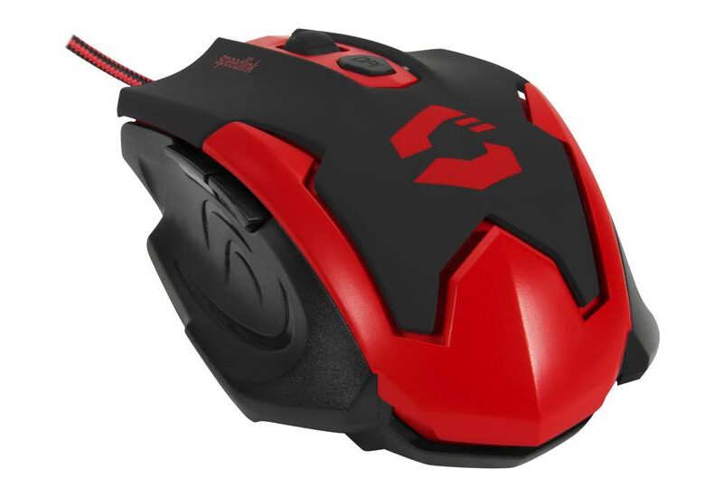 SPEEDLINK XITO Gaming - mus - USB - sort, rød