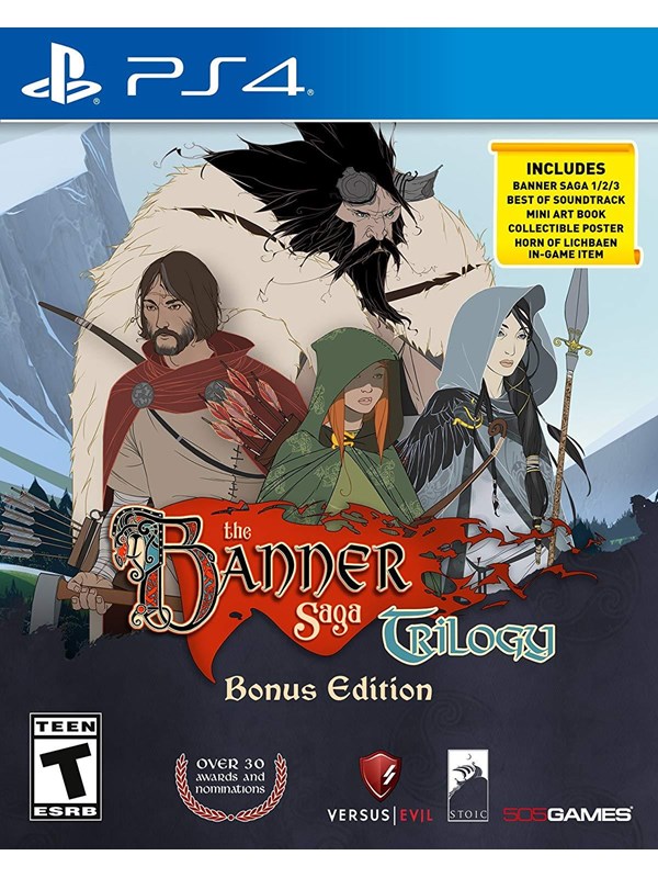 The Banner Saga Trilogy (Bonus Edition) - Sony PlayStation 4 - RPG