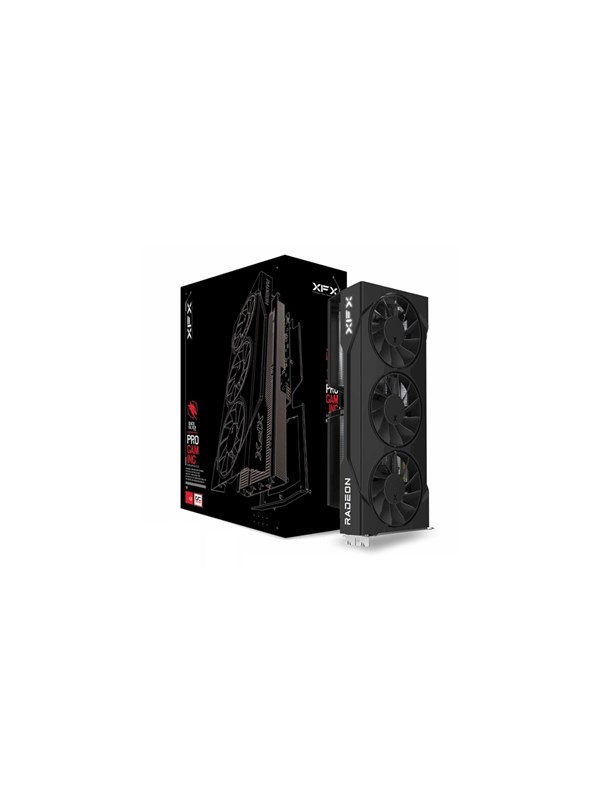 XFX Radeon RX 9060 XT Swift Triple Fan Black - 16GB GDDR6 RAM - Grafikkort