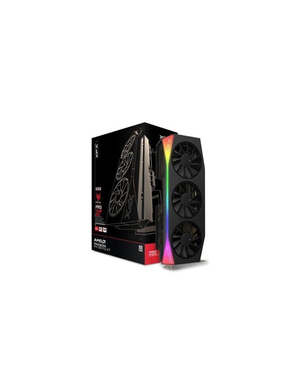 XFX Radeon RX 9070 XT Mercury OC Black - 16GB GDDR6 RAM - Grafikkort