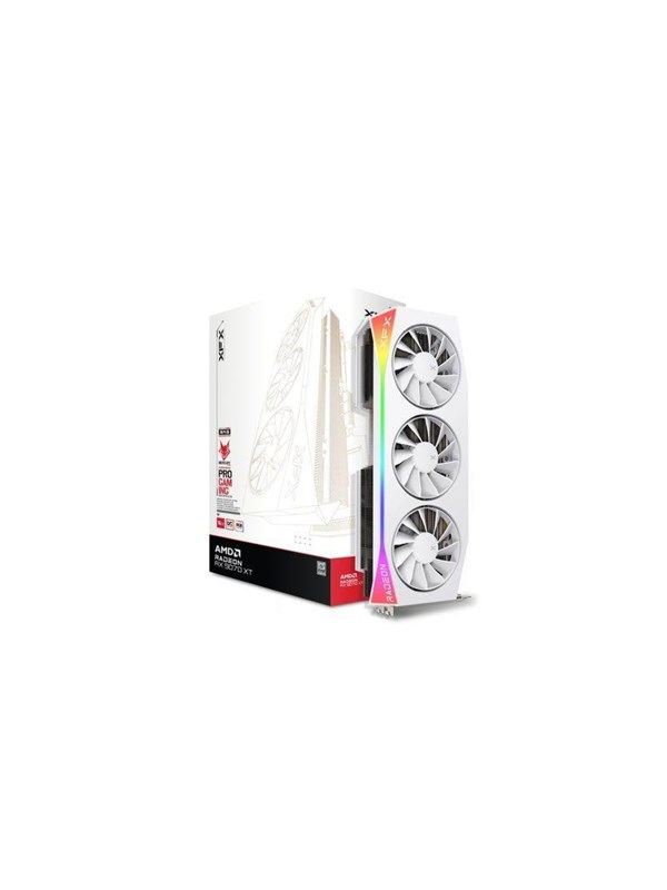 XFX Radeon RX 9070 XT Mercury OC White - 16GB GDDR6 RAM - Grafikkort