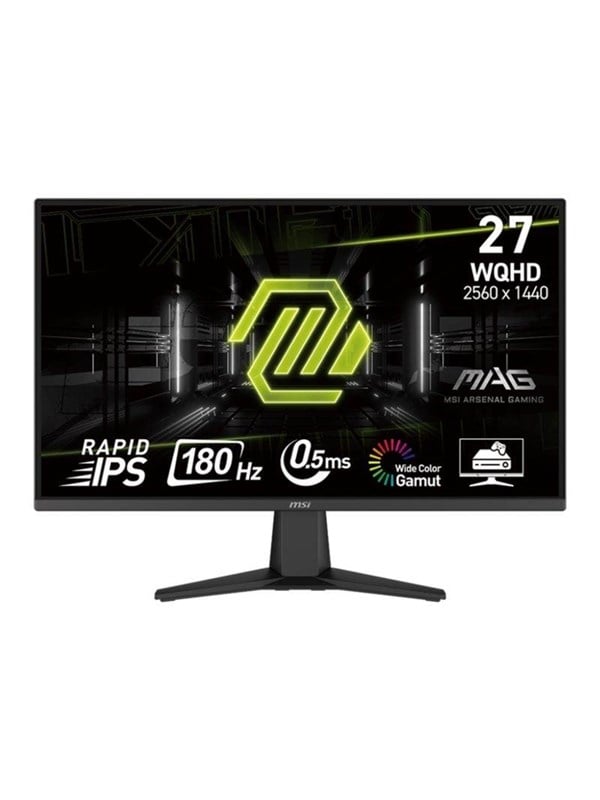 27" MSI MAG 275QF - 2560x1440 - 180Hz - Fast IPS