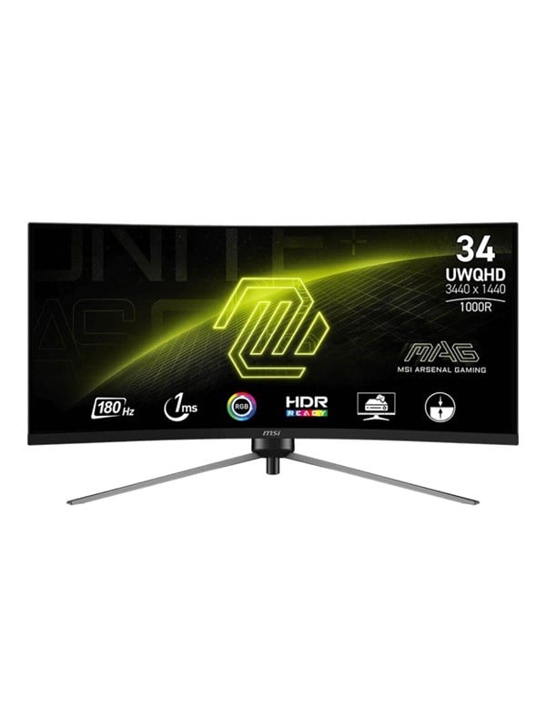 34" MSI MAG 345CQRDE - 3440x1440 - 180Hz - VA