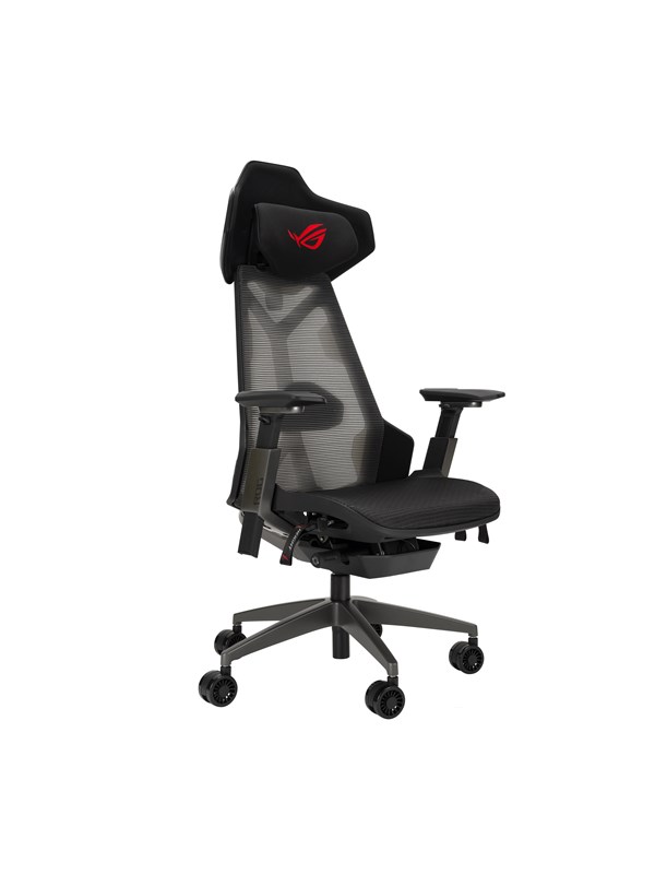 ASUS ROG Destrier Gaming Chair Kontor Stol - Sort - Mesh - Op til 150 kg