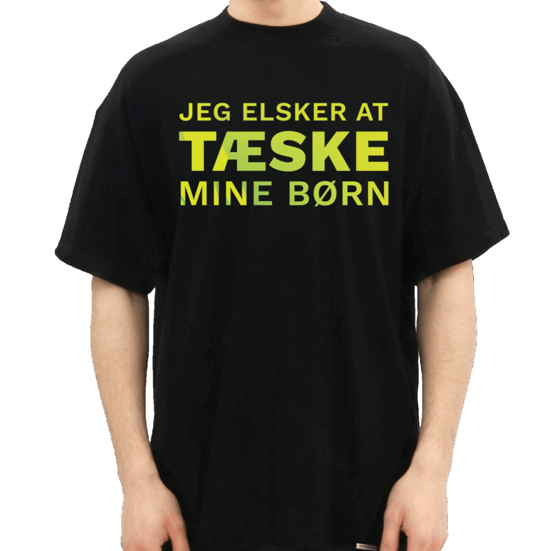 Arkaden Forældre Tee | Sort / 4-6