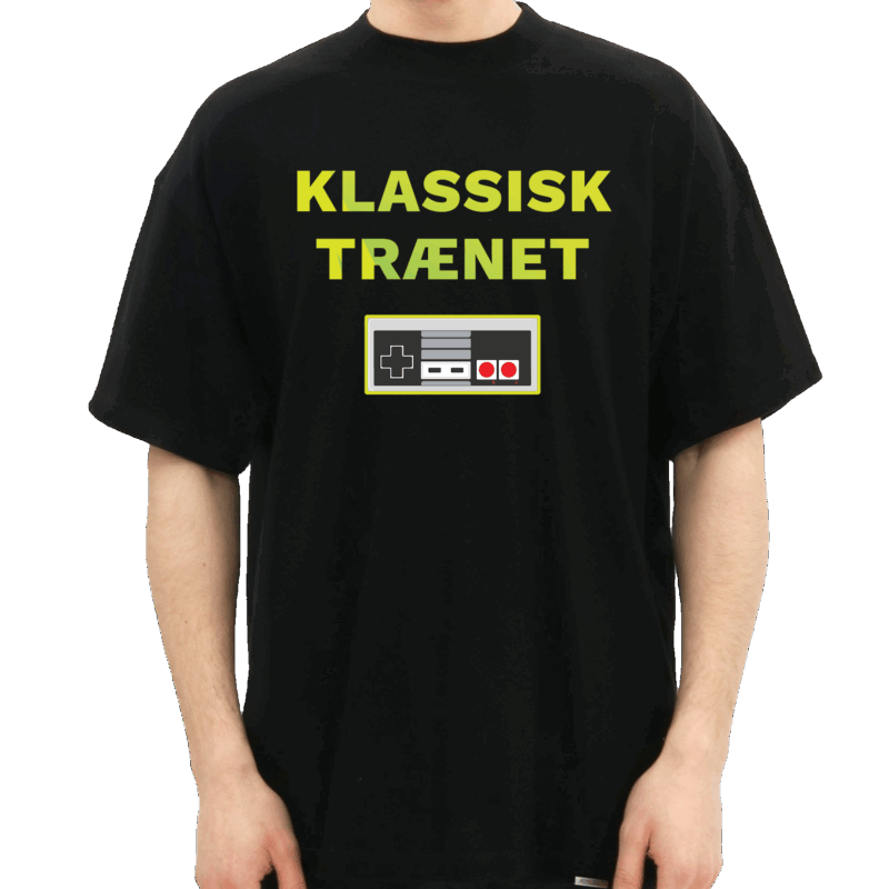 Arkaden Klassisk Trænet Tee | Sort / 4-6