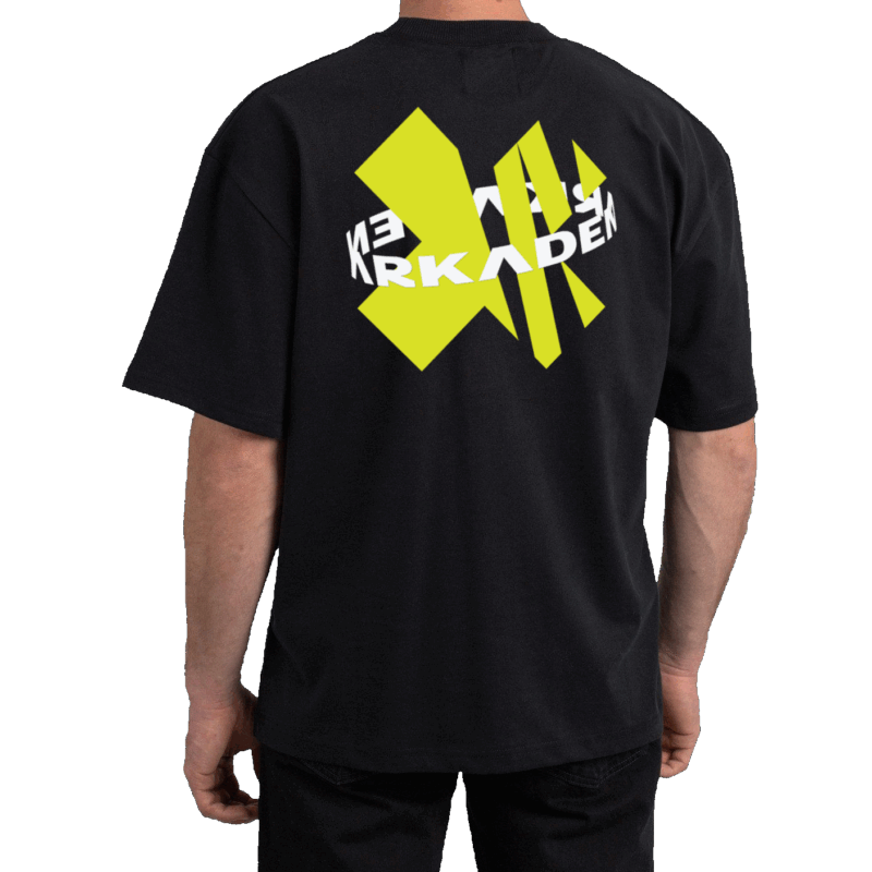 Arkaden Univers Tee | Sort / 4-6