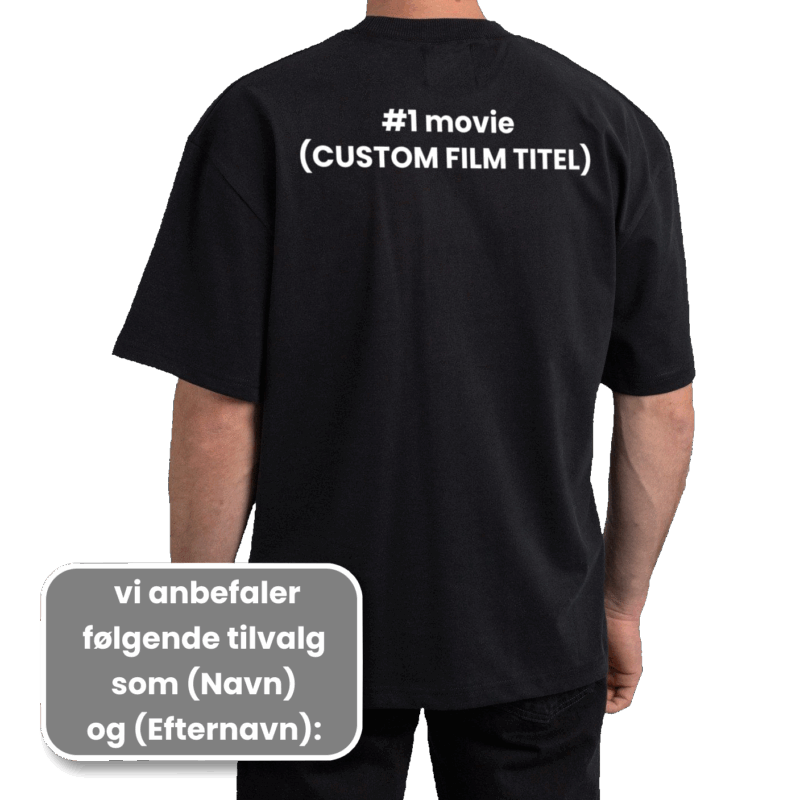 Betacritic Custom Film Tee | Sort / 4-6