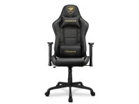 COUGAR Gaming Silla Armor Elite Royal, PC gamingstol, 120 kg, Polstret sæde, Polstret ryglæn, Sort, Stål