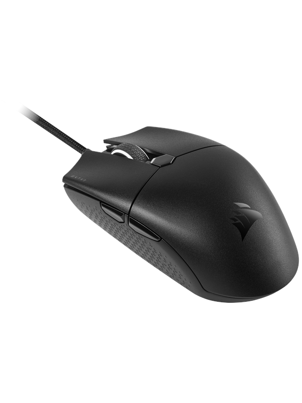 Corsair Katar PRO XT - Gaming Mus - Optisk - 6 knapper - Sort med RGB lys