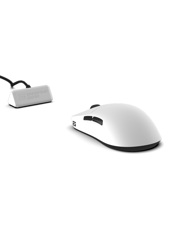 Endgame Gear OP1w 4k (v2) - Wireless - White - Gaming Mus - Optisk - 7 knapper - Hvid