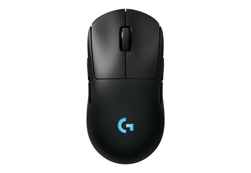 Logitech G PRO 2 - mus - gaming - 2.4 GHz, USB - sort