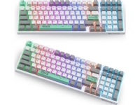 Onikuma ONIKUMA G38 Mechanical Gaming RGB Keyboard : Farve - Hvid/Grå