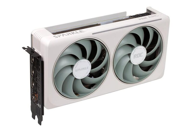 SPARKLE Intel Arc ROC Luna OC Ultra Grafikkort - 12GB GDDR6 - Intel Arc B580 - PCI Express 4.0 x16