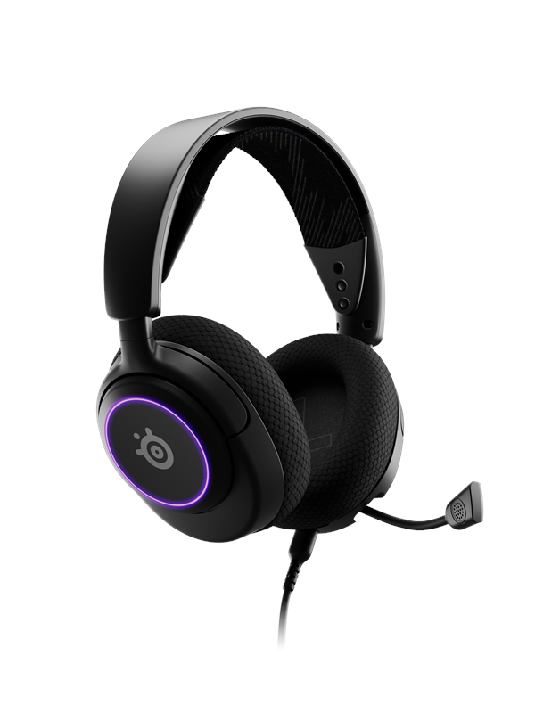 SteelSeries Arctis Nova 3 - Gaming headset - Sort