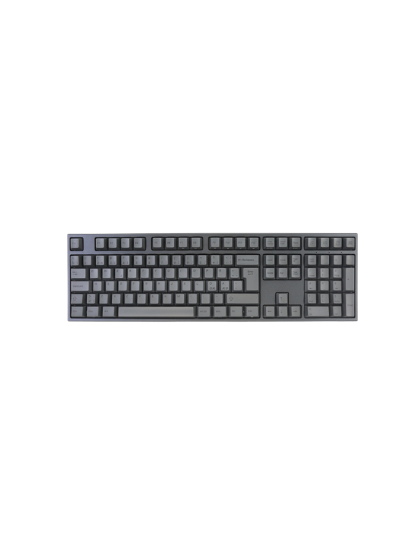 Varmilo APT109 Charcoal V3 100% - Gateron G Pro 3.0 Red - Gaming Tastatur - Nordisk - Grå