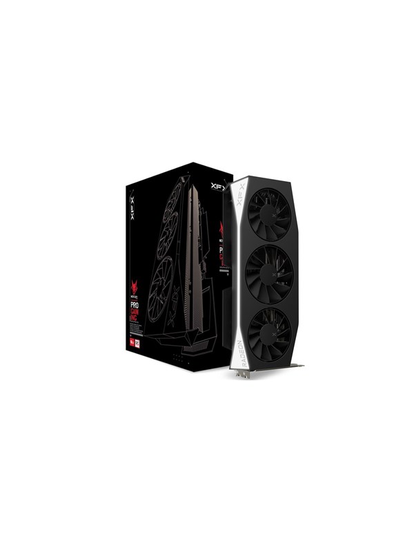 XFX Radeon RX 9060 XT Mercury OC Black - 16GB GDDR6 RAM - Grafikkort