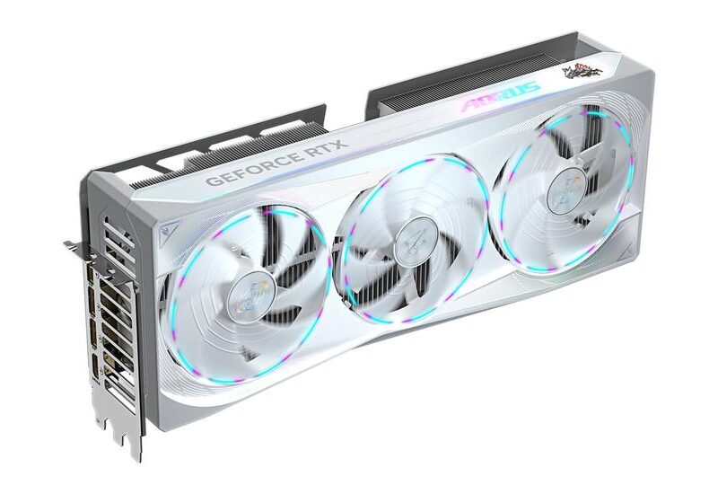 AORUS GeForce RTX 5080 MASTER ICE 16G Grafikkort - 16GB GDDR7 - NVIDIA RTX 5080 - PCI Express 5.0